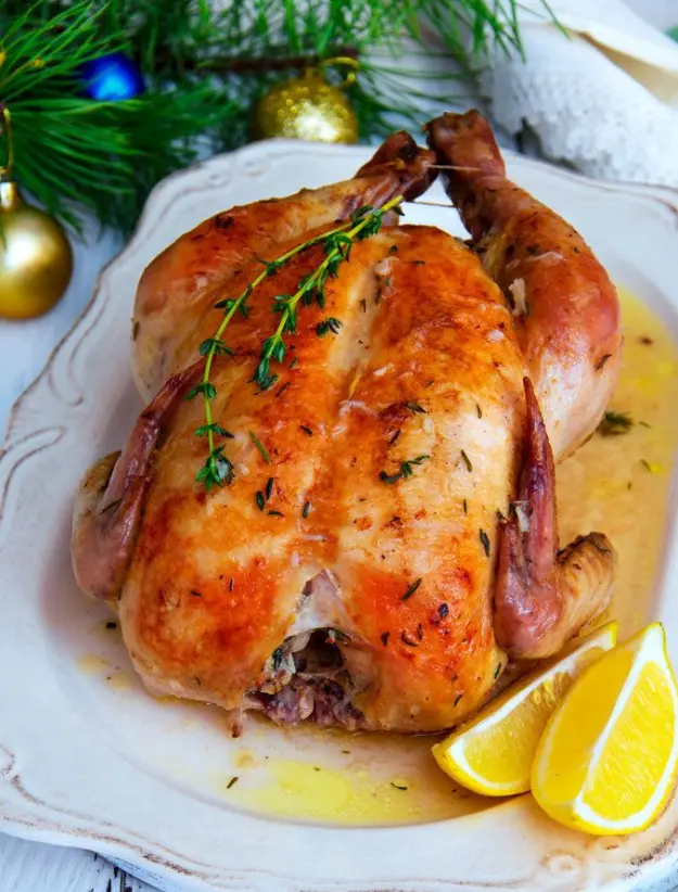 Ароматная курица с лимоном для истинных гурманов