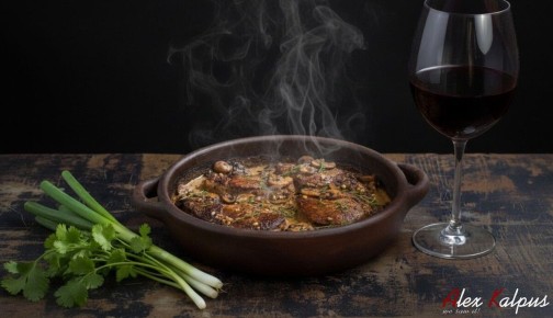 Говядина в грибном соусе: грузинская гармония вкуса