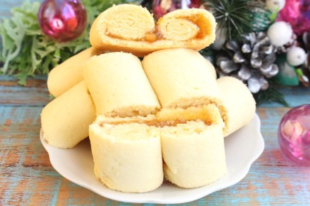 Нежное песочное печенье с апельсиновым джемом, которое подарит радость