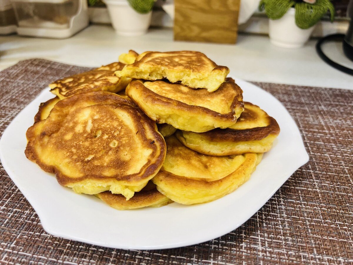 Нежные оладьи на йогурте для идеального завтрака