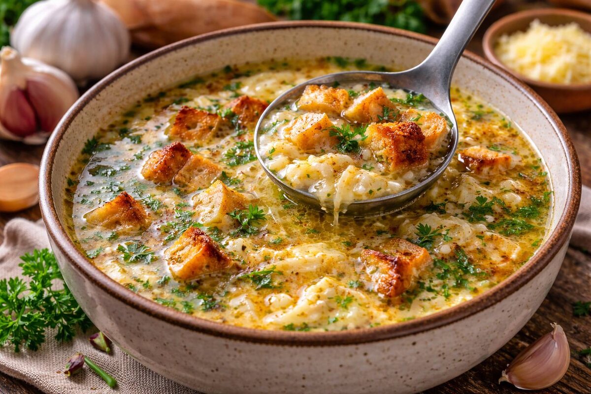 Чесночный суп: секреты вкусного осознания