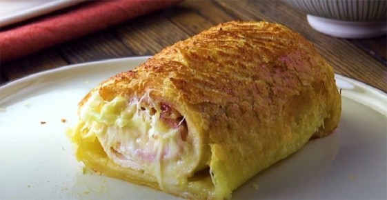 Кулинарный шедевр из куриного филе: рулетики «Кордон Блю»