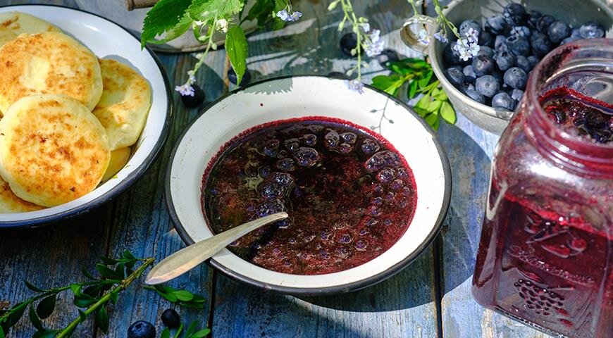Как сделать варенье из черники с минимальным содержанием сахара
