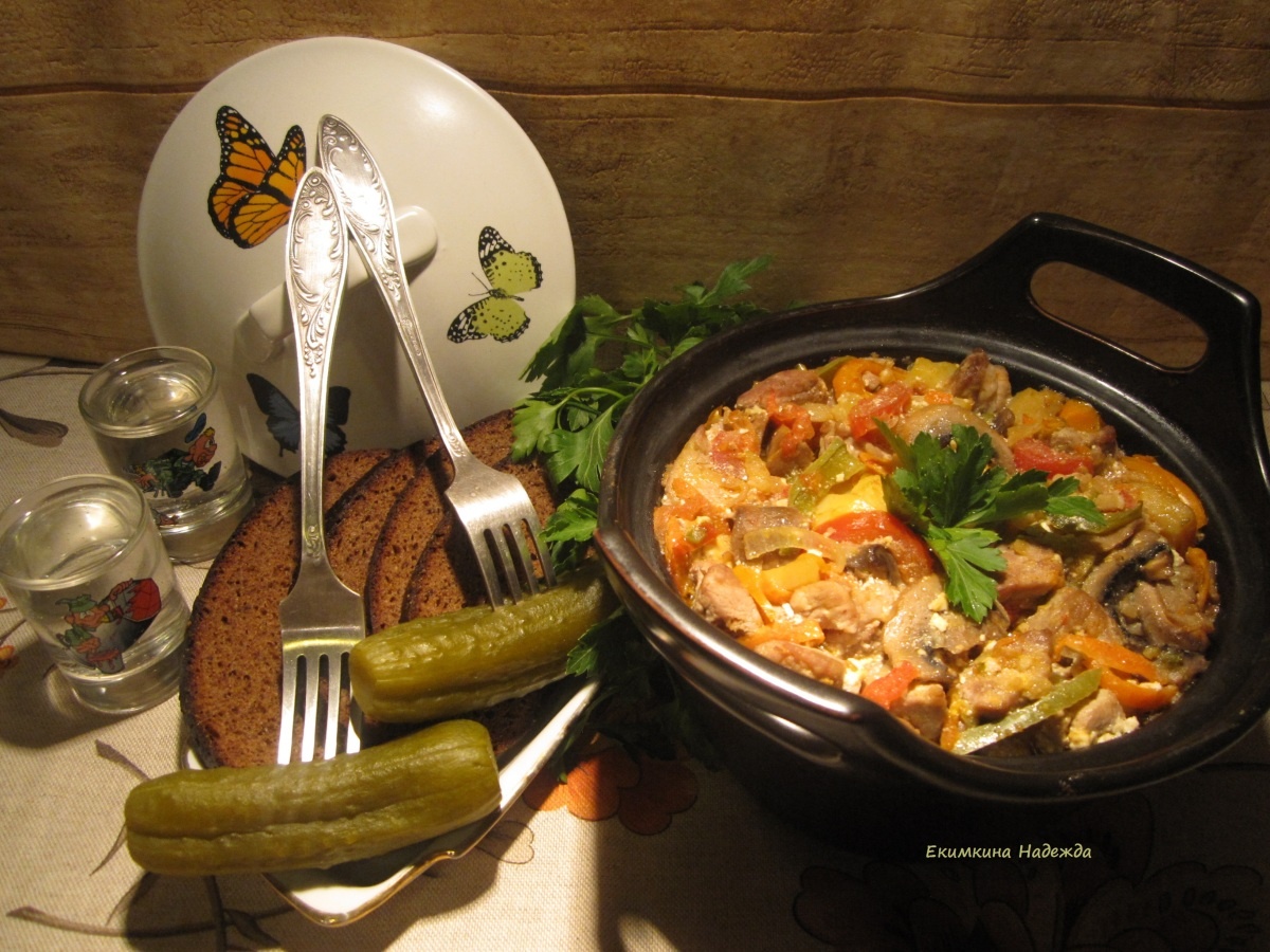 Вдохновляющее жаркое для настоящих мужчин к 23 Февраля