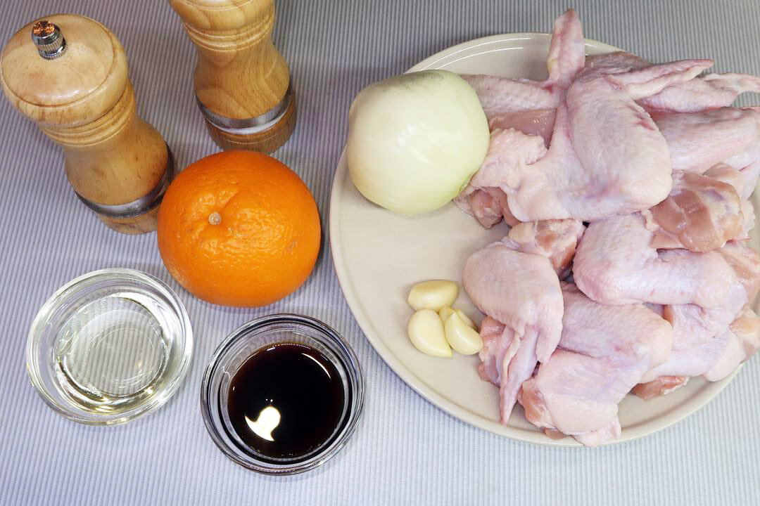 Куриные крылышки с апельсиновой цедрой: изысканная закуска для любого стола