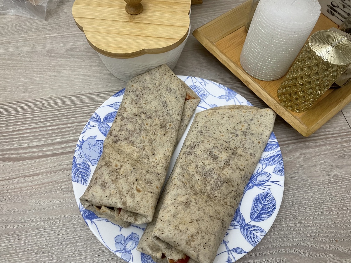 Простой и вкусный перекус: шаурма за 10 минут