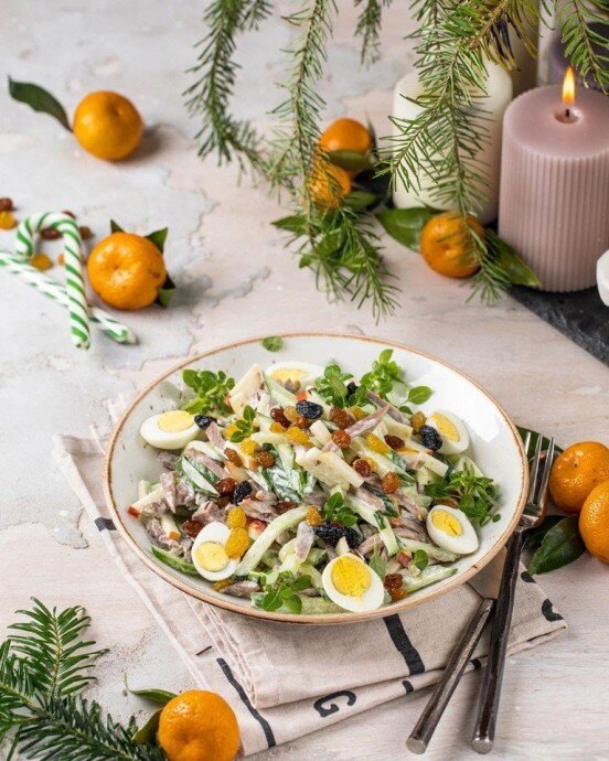 Салат с языком: изысканное угощение для гурманов