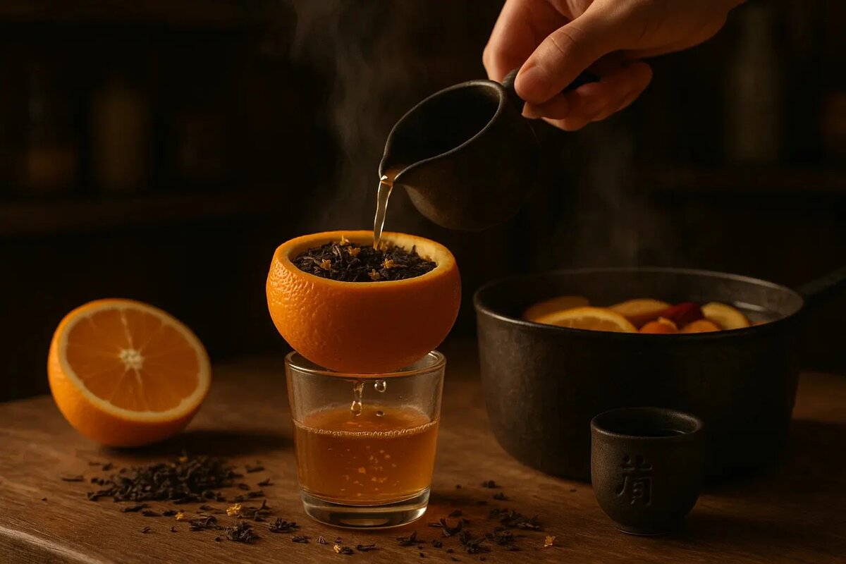 Как приготовить китайский апельсиновый чай: восхитительный и ароматный рецепт