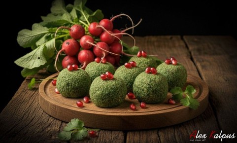 Ботва редиса с орехами: грузинское пхали, которое можно приготовить и зимой