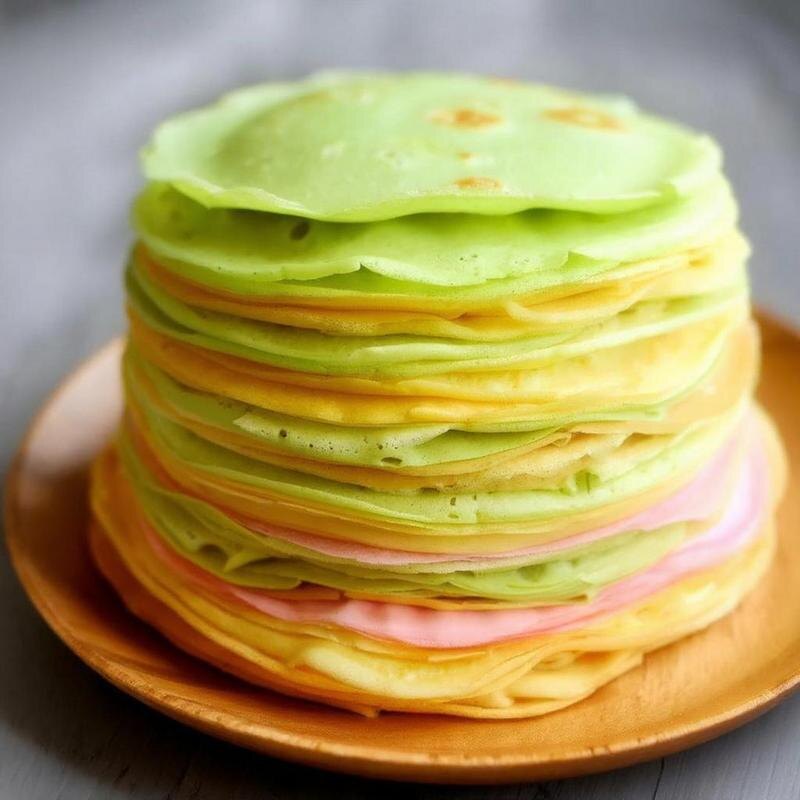 Масленица: Как сделать блины яркими и создать эффектный блинный торт