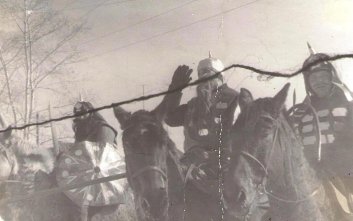 В Рощино вспомнили о традициях проведения зимы в советские времена