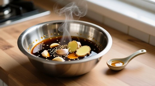 Сочный суп из соевого и чесночного маринада за полчаса: быстро и вкусно