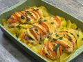 Сочная куриная грудка с картошкой под фольгой — идеальный ужин на каждый день