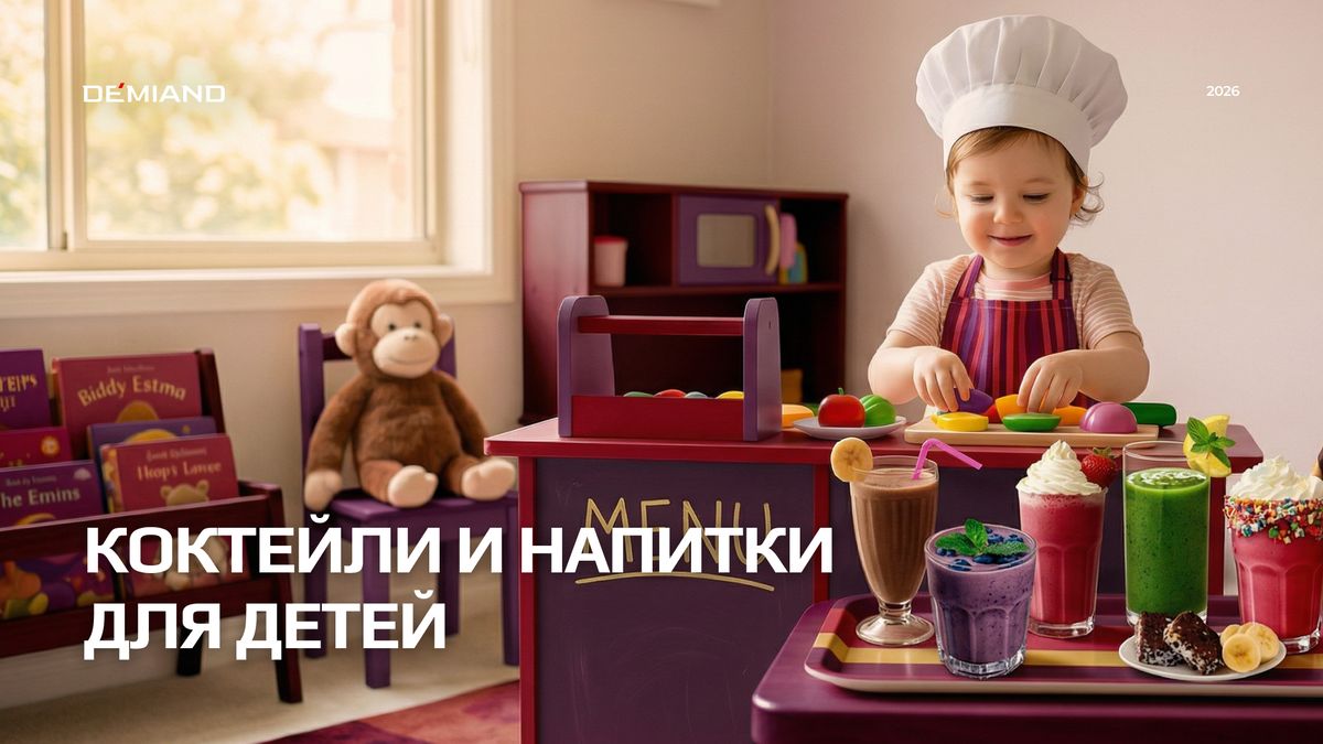 Здоровые напитки для детей: простые рецепты за 5 минут